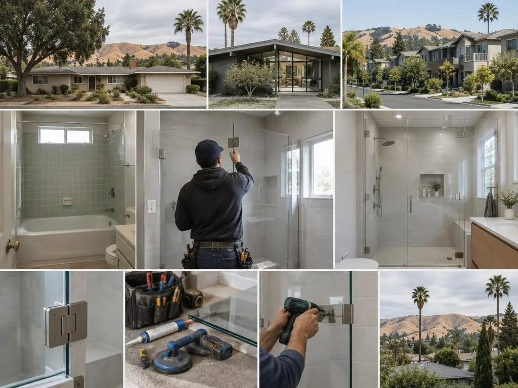 Frameless Shower Doors in Santa Clara, CA